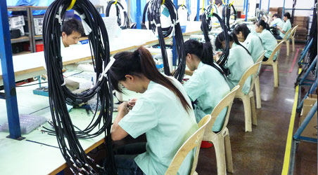 cable assembly production workers